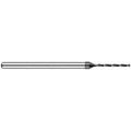 Harvey Tool Miniature Drill 0.0550" (1.4 mm) Drill DIAx0.4130" Flute L Carbide Drill, 2 Flutes 20350-C4